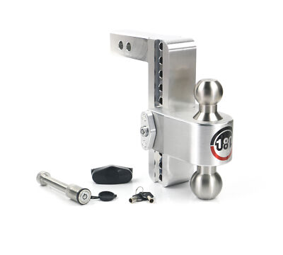 Weigh Safe 2'' 180-DEG Class-IV 8'' Drop Hitch Receiver 12.5K LTB8-2-KA