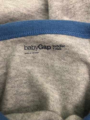 Boys' Baby GAP Toddler S/S Blast From the Past Dinosaur T-Shirt Sz 5 - Picture 9 of 9