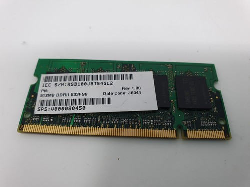 HP Pavilion DV2000 dv2125nr RAM Memory 512MB PC2-4200S DDR2 M470T6554CZ3-CD5 - Picture 4 of 7