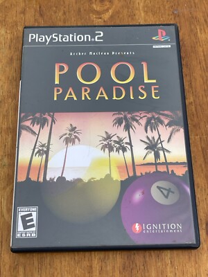 Pool paradise play station 2 with manual