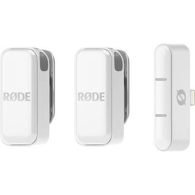Rode Microphones Wireless Micro Lightning , Mikrofon, weiß