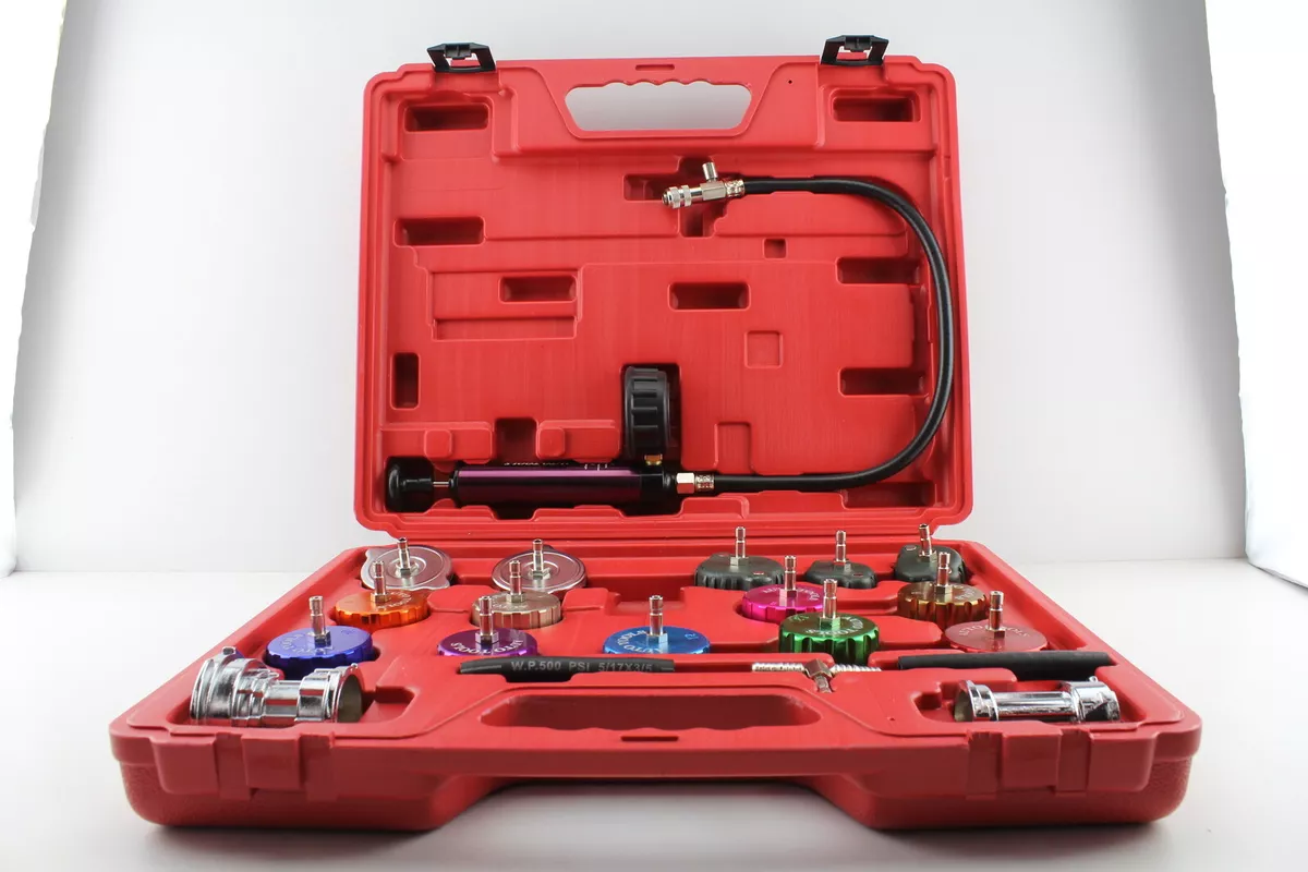PK TOOL RG5306 RADIATOR CAP PRESSURE TEST KIT CAP TYPE FOR AUS MODELS
