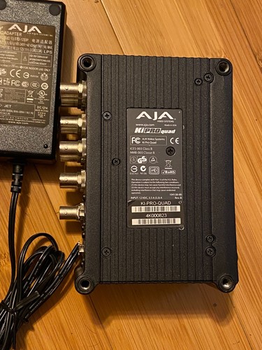 AJA Ki Pro Quad Pro 4K/QuadHD/2K/HD videoregistratore a stato solido 4:4:4 acquisizione RAW - Foto 5 di 16