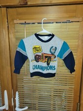 Vintage Carters Made In USA Toddler Kids Cut And Sew Sweatshirt Color Block Sz 4