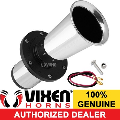 Loud Ahooga Ooga Antique Classic Old Car Air Horn 12v Chrome Color Vxh1002c Ebay