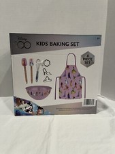 Disney 100th Anniversary 8-piece Kid s Baking Set With Disney Princesses NIB