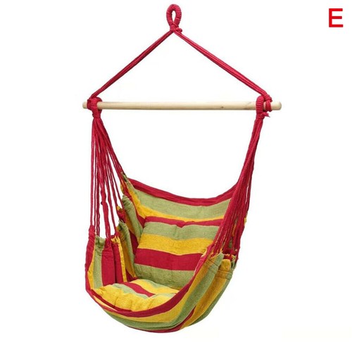 Chair 120KG Home Fabric Hammock Chair Swing Seat Hammock Swings Hanging Hammock - Picture 11 of 13