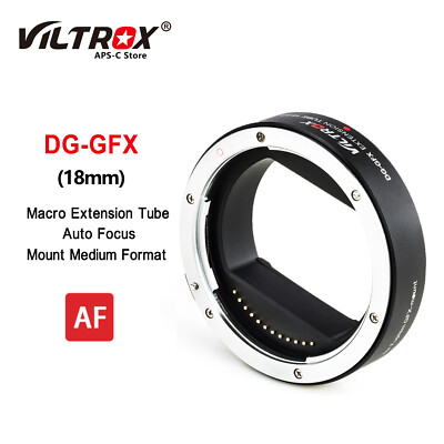 Viltrox DG-GFX 18mm Adapter Auto Focus Macro Extension Tube