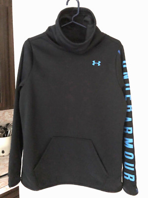 Sweatshirt Mens Medium Logo Sleeve Loose Fit Under Armour UA Storm Unisex