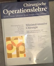 Chirurgische Operationslehre Thieme  Band 7 Teil 2 Minimal invasive Chirurgie !