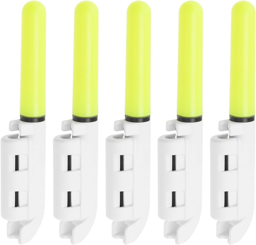 SING F LTD 5pcs Night Fishing Rod Tip Lights Led Glow Lamp Waterproof Night F... - Picture 1 of 10
