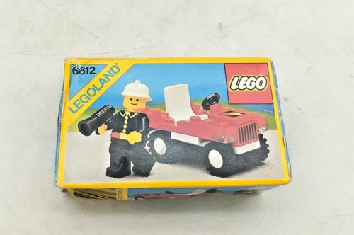 LEGO 6612 Fire Chief's Car MISB NEW SEALED Classic Town Vintage 80s 1980 6385
