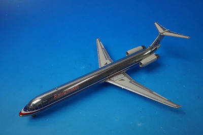 Jet-X 1:200 American Airlines MD-82 Polished N400AA RARE Gemini Jets