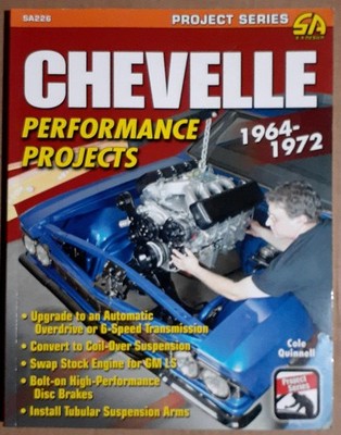 SA Designs Chevelle Performance Projects 1964-1972 Repair Manual Very Good
