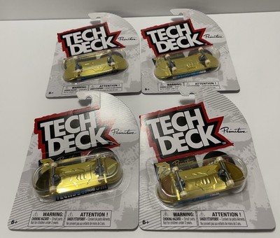 LOT of 4 Tech Deck Primitive Solid GOLD Ultra CHASE Fingerboard New