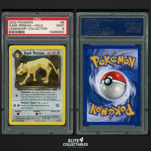 Dark Persian 6/110 Holo - PSA 9 (Legendary Collection)