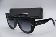 NEW CELINE CL 40157U 01B BLACK GRADIENT AUTHENTIC FRAMES EYEGLASSES 57-18