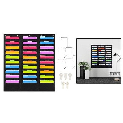 Datei Organizer 30 Taschen Organizer Diagramme Aufhänger Sammelalbum Aufgaben Brief