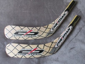 2 New Christian Pro Stock Hockey Stick Blades Left Hand LH CCM BAUER EASTON !!!!