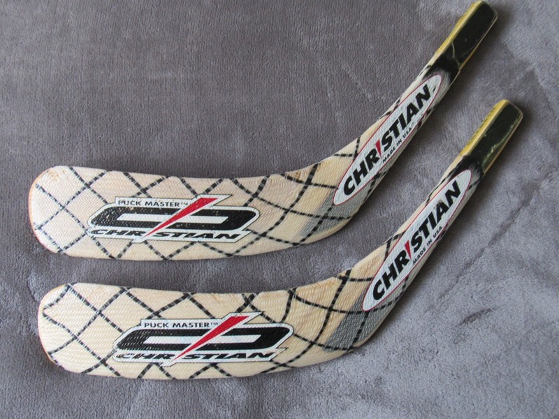 2 New Christian Pro Stock Hockey Stick Blades Left Hand LH CCM BAUER EASTON !!!!