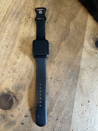 Apple Watch Series 3 42mm Aluminium Case with Sports Band - Space Gray/Black
