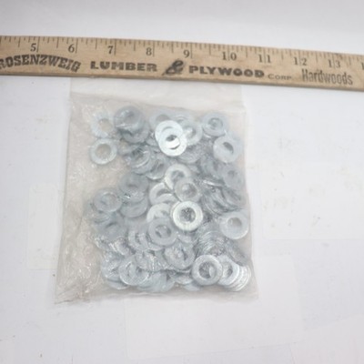 (100-Pk) Flat Washer Form A Zinc Plated 6 125A-H-200HV ZP