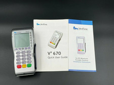 VeriFone VX670 POS Credit Card Terminals & Readers With User Guide