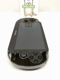 PS Vita Crystal Black PCH 1100 Console w/8GB USB Wi-Fi PSV Tested Sony 0507J