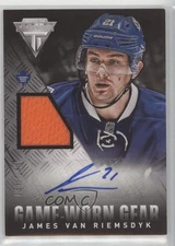 2013-14 Panini Titanium Game-Worn Gear /100 James van Riemsdyk #GA-JVR Auto