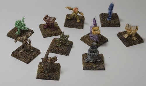 Lot De Décors En Carton Warhammer Fantasy Battles - Occasion