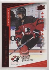 2021 Upper Deck Team Canada Juniors Exclusives 146/165 Chase Stillman #116 0l2