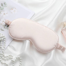1Pc-Double-Sided Artificial Silk Eye Mask Eye Shield Breathable Silk Eye Mask Ba