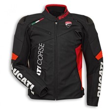 Ducati DC C6 Leather Jacket Official Premium Racing Mens Jacket