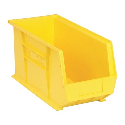 QUANTUM STORAGE SYSTEMS QUS265YL Hang and Stack Bin,Yellow,PP,9 in 8C488