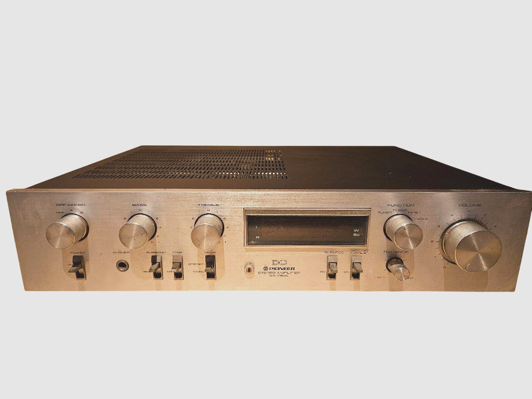 PIONEER SA-7900 Integrated Amplifier Silver Vintage Audio Used