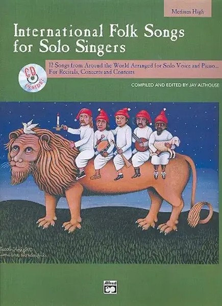 Jay Althouse | International Folk Songs For Solo Singers | Buch + CD-image