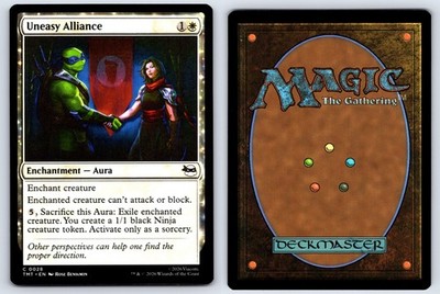 Uneasy Alliance 0028 Common Teenage Mutant Ninja Turtles Magic: The Gathering NM