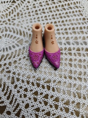VTG Bratz Doll Clothes Genie Magic Cloe Purple Shows Schuhe