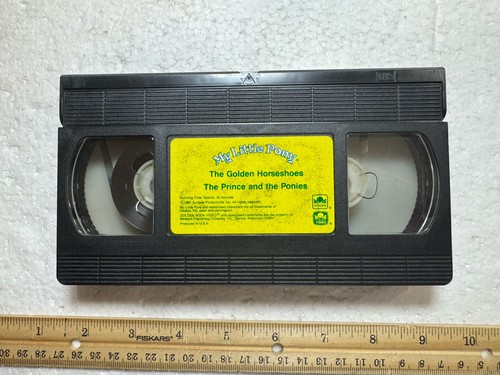 MLP My Little Pony VHS Golden Horseshoes Prince Ponies 1987 Golden Book - Picture 13 of 17