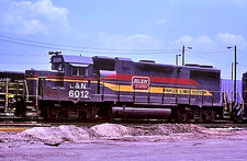 L&N - Family Lines 6012 @ B'HAM, ALABAMA_MAY 24, 1980_ _ORIGINAL TRAIN SLIDE