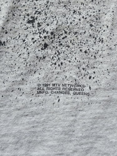 Vintage 1991 The Ren And Stimpy Show Nickelodeon T-shirt On In Advance Tag. - Picture 3 of 7