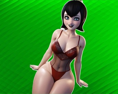 Mavis Waifu Sticker 5in. Cartoon Glossy Sticker