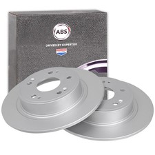 2x A.B.S. BREMSSCHEIBEN 282mm HINTEN passend für HONDA ACCORD