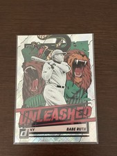 2021 Panini Donruss - Unleashed Babe Ruth #UNL3 Rapture New York Yankees
