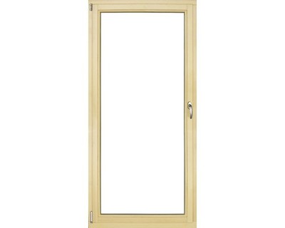 ARON Renova Balkontür Kiefer lackiert S30 kastanie 800x1900 mm DIN Links