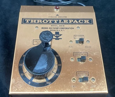 MRC 500N Throttle Pack Train Control Transformer Working