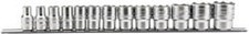 Draper 16498 1/2" 13pc Imperial Socket Set
