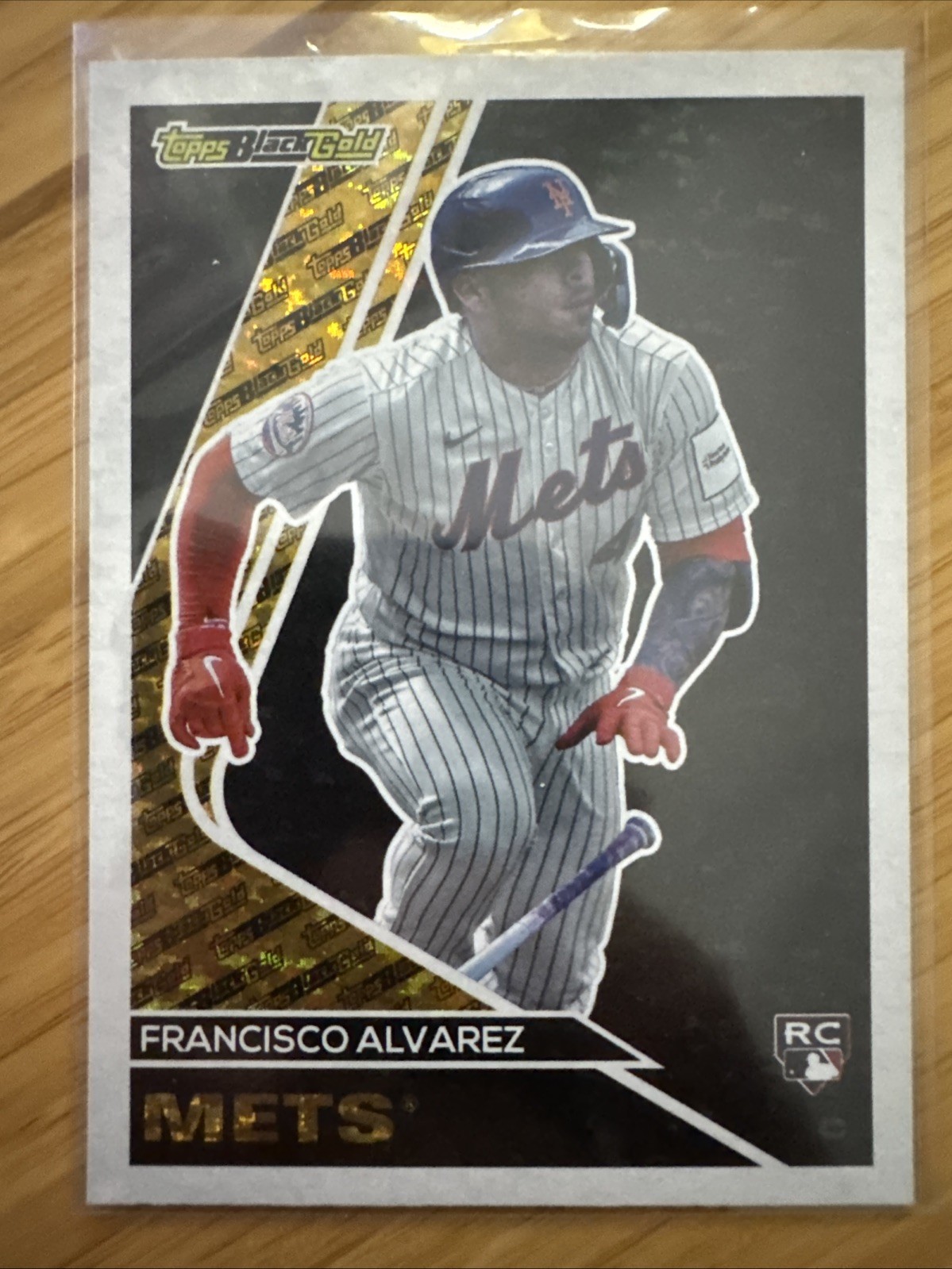 Francisco Alvarez 2023 Topps Update Series - RC Topps Black Gold NY Mets #BG-16