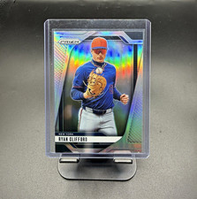 Panini Prizm 2025 Ryan Clifford New York Mets #2 Silver Prizm Rookie Card. rookie card picture