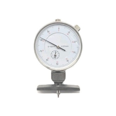Messuhr mit Tiefenmessbrücke Messbereich: 0-10mm Dial Gauge Tiefen- Messmittel